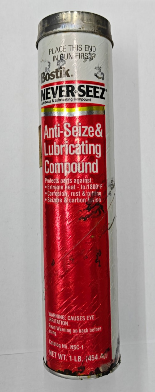 Bostik Never-Seez Anti-Seize Lubricating Compound 1 Lb. (454.4g) NSC-1 USA NOS