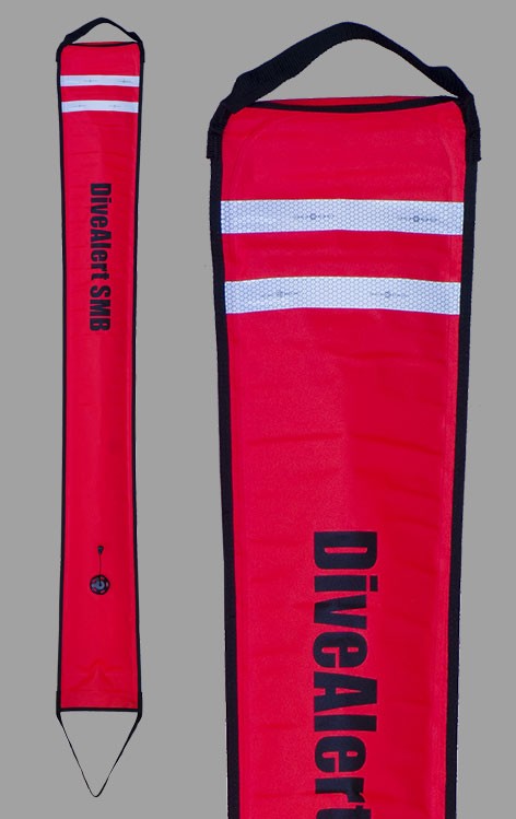 Dive Alert Surface Marker Buoy, DMB1 Orange (Standard Model)