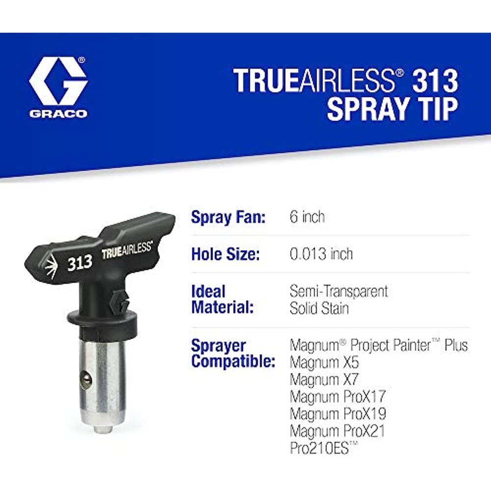 Graco TRU313 TrueAirless 313 Spray Tip