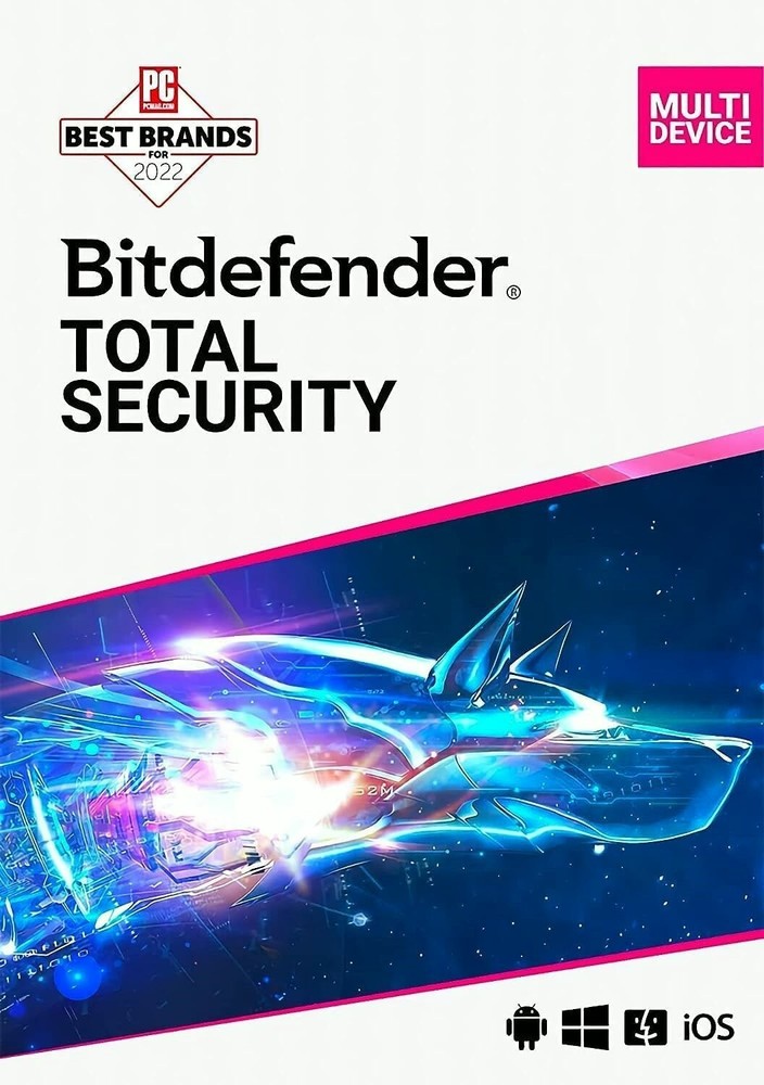 Bitdefender Total Security 2025- 1 Year 1 WINDOWS PC + Daily VPN