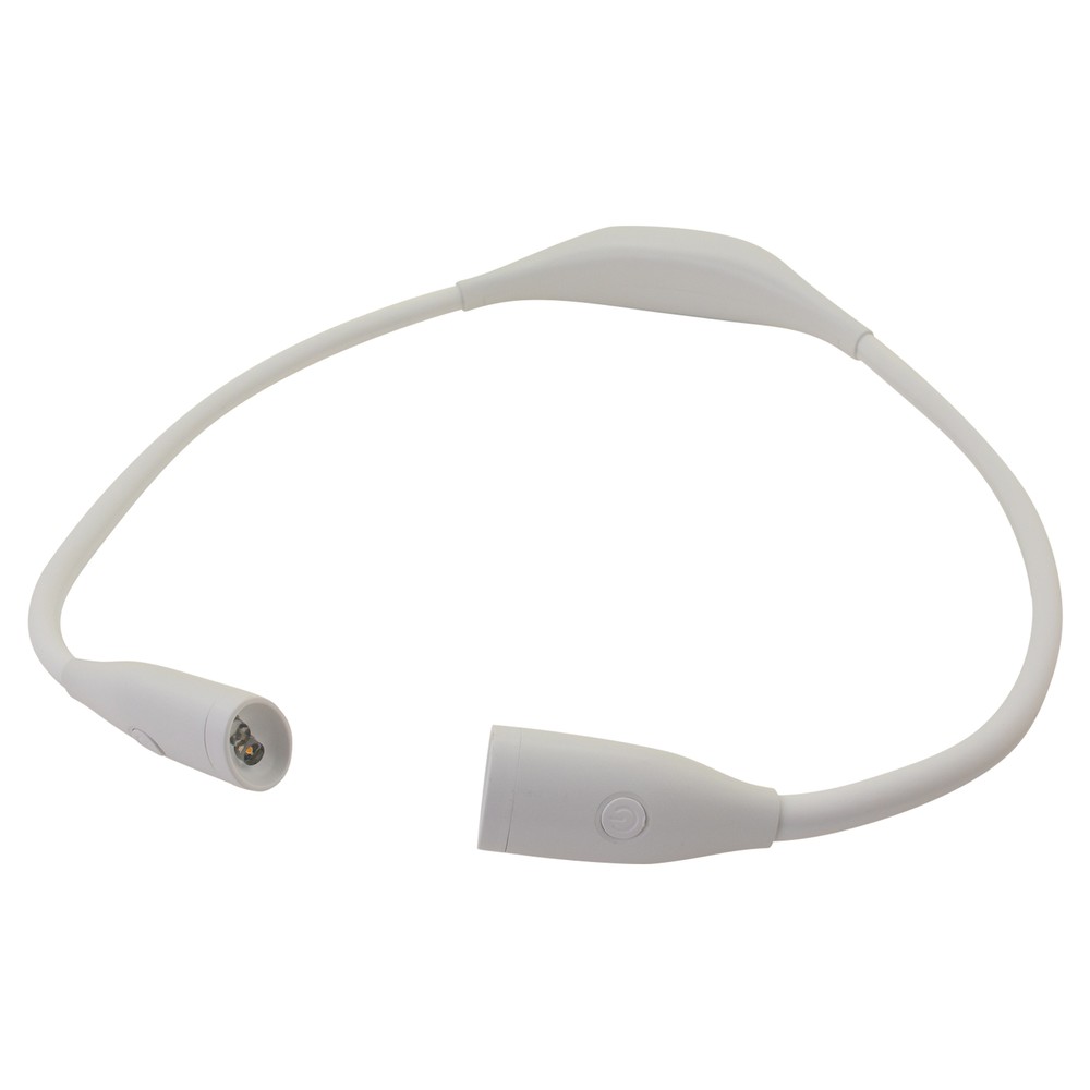 MotoProducts LED Neck Reading Light Bendable 3 Light Intensities Book Light for