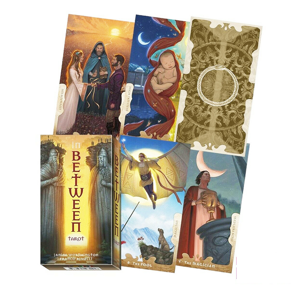 BETWEEN TAROT DECK CARDS ESOTERIC TELLING LO SCARABEO NEW