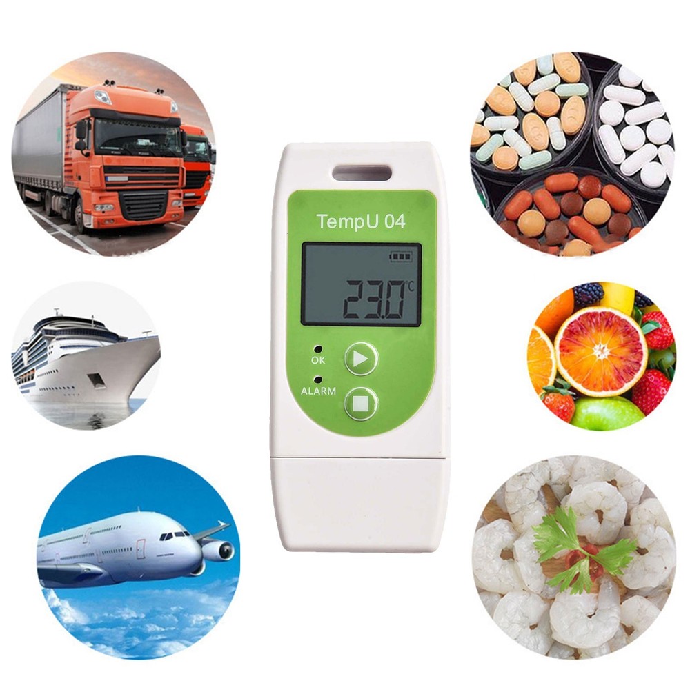 Portable Temperature Recorder with High Accuracy and Easy Report Generation