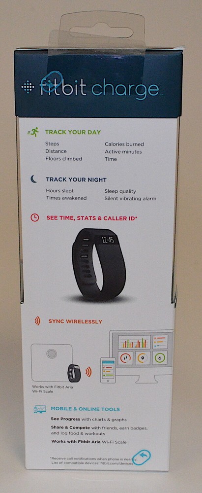 Fitbit Charge Wireless Activity Tracker, Small, Blue *Used* FB404BUS