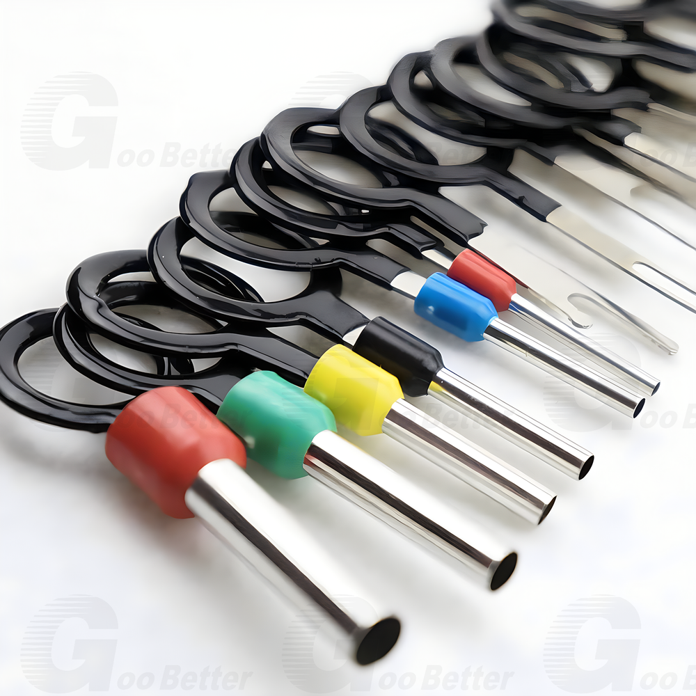 100pcs Pin Ejector Wire Kit Extractor Connector Puller Car Terminal Removal Tool