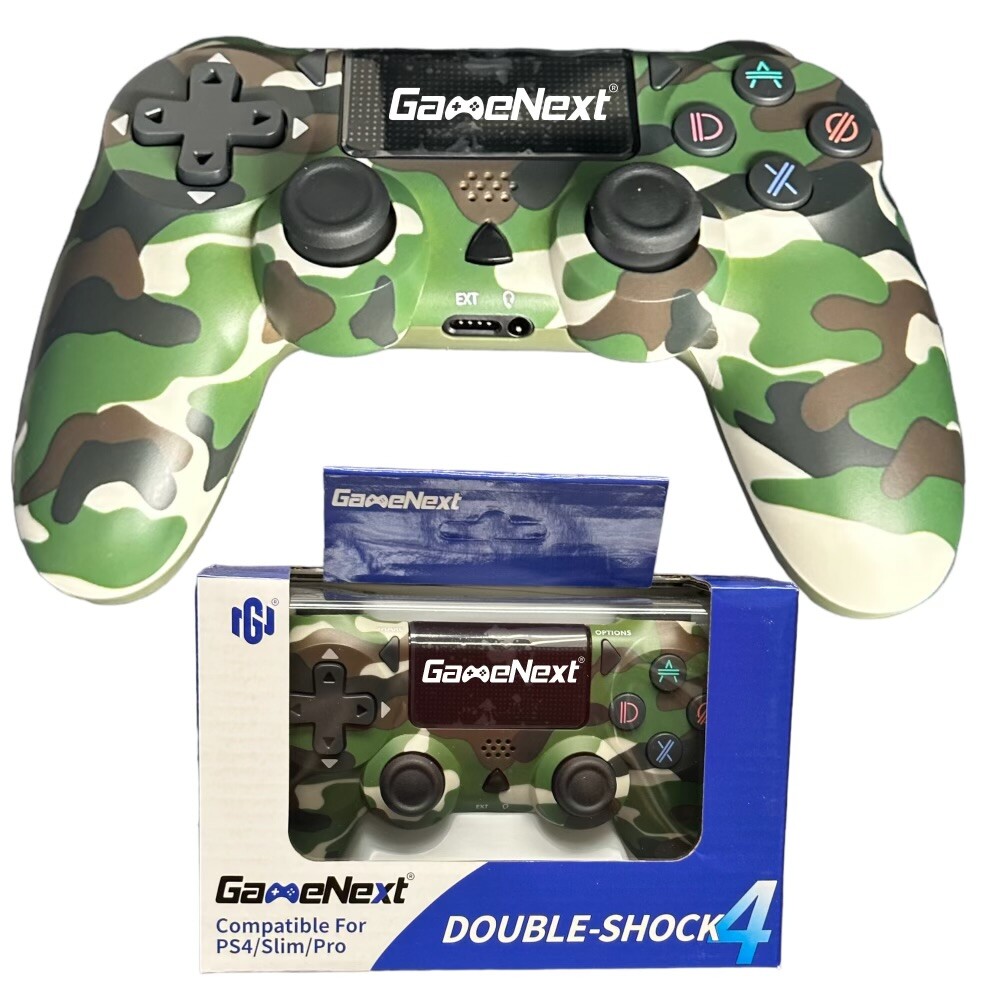 Gamepad Camo Wireless Game Controller Compatible with PS4/PS4 Pro/Slim Console!