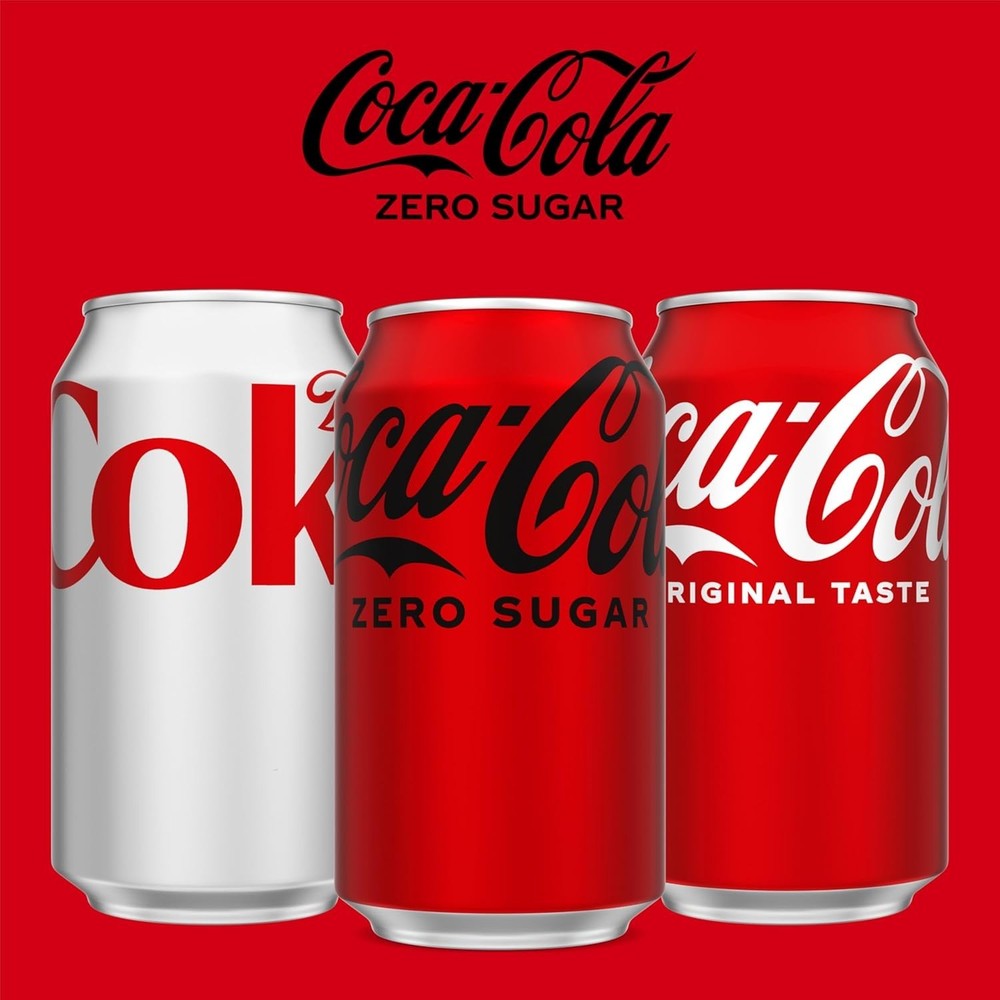 Coca-Cola Zero Sugar 12 oz Cans - 12 Pack Packaged for Ultimate Refreshment