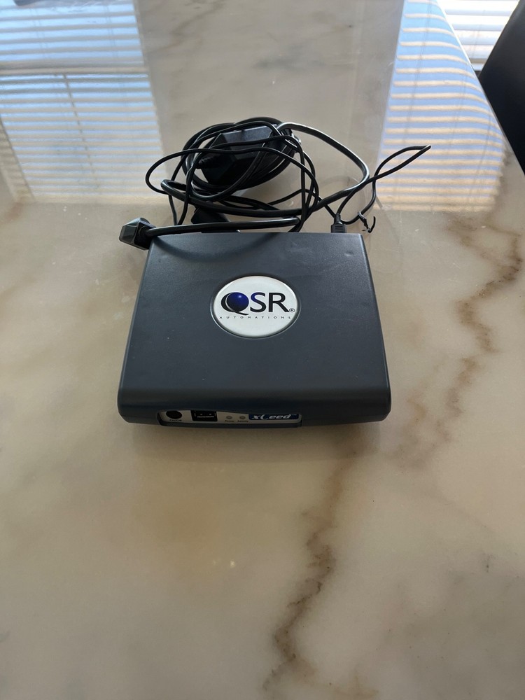 QSR xCeed Kitchen Controller DE-4100 w/ Power Adapter