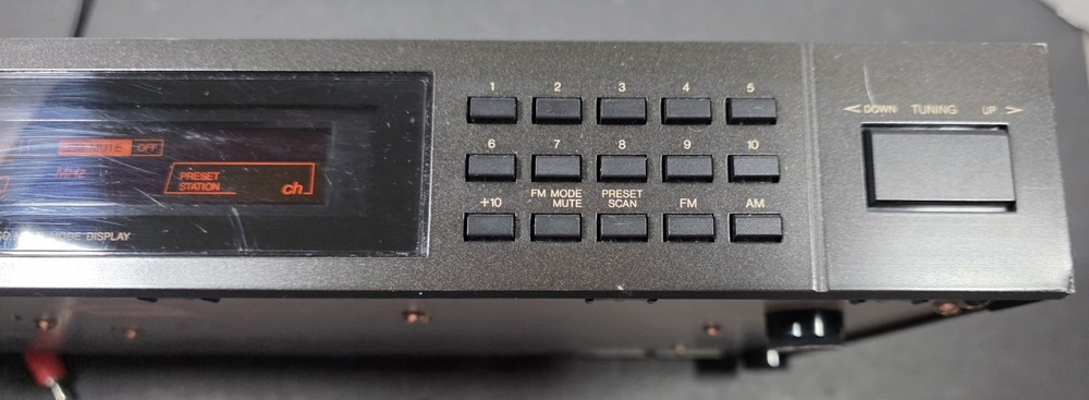 JVC FX-97 FM/AM Computer Controlled Tuner - Tested & Working