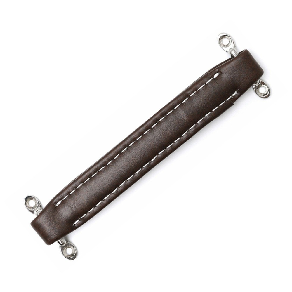 Coffee Leather Style Guitar Amplifier Handle Strap For Fender Amp Instruments E