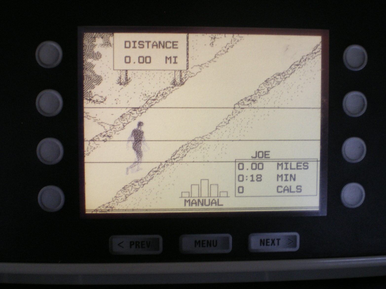 Landice L7 Executive Trainer Treadmill Display Console Overlay Panel board READ!