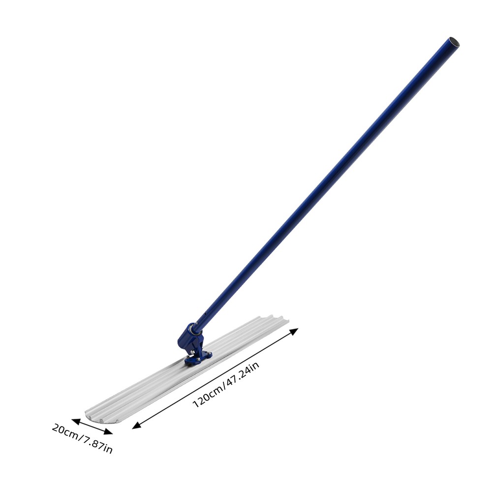 New Bull Float Concrete Float 48”x8” Handle Concrete Tool Trowel Float Aluminum