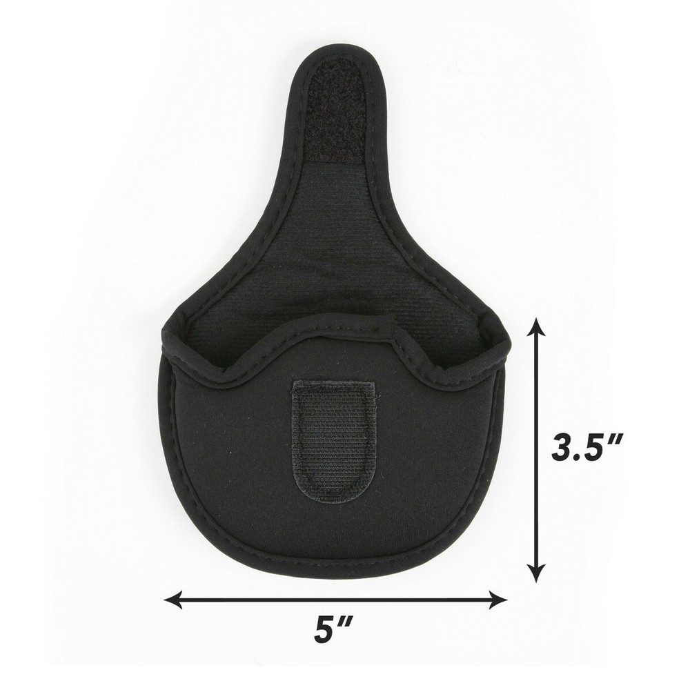 MALLET PUTTER HEAD COVER, NEOPRENE, HOOK AND LOOP CLOSURE