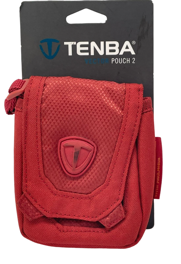 Tenba Vector Pouch 2 for Camera, Cadmium Red