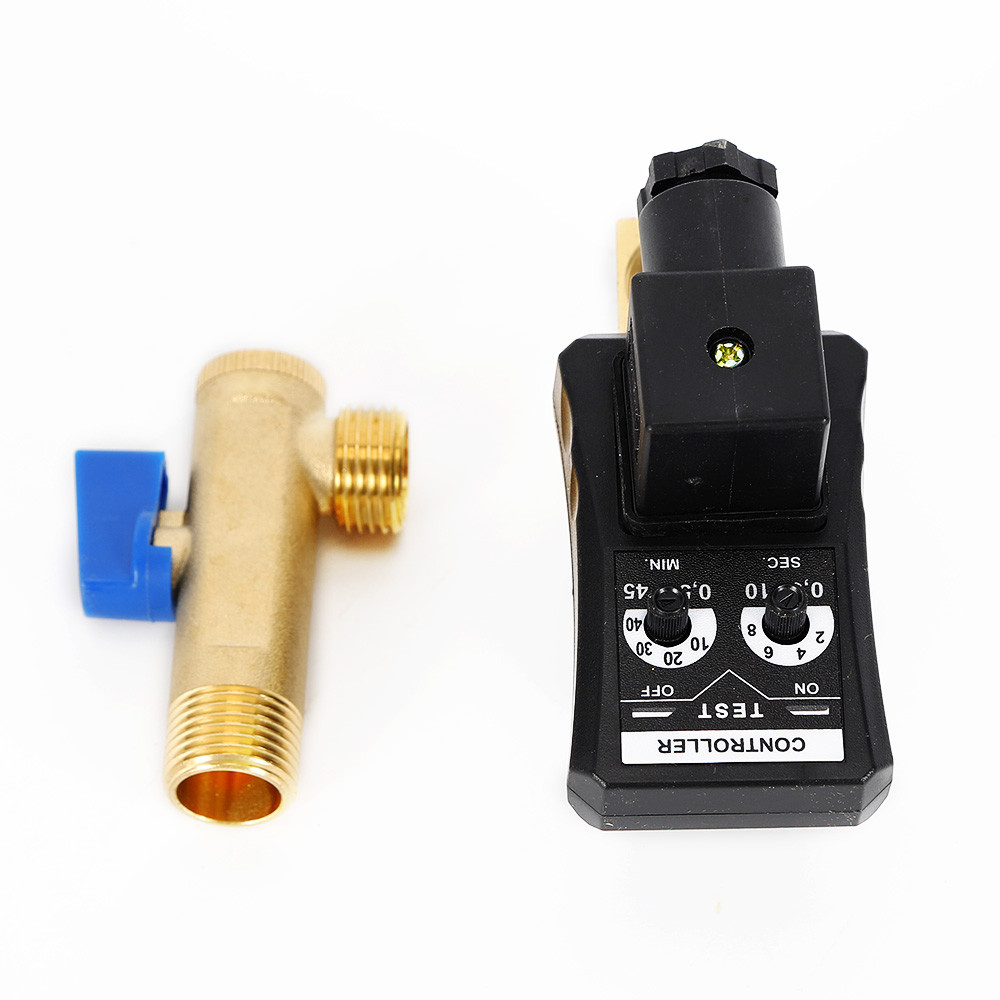 Compressor Automatic Electronic Timed Air Tank Timing Water Drain Valve Timer US