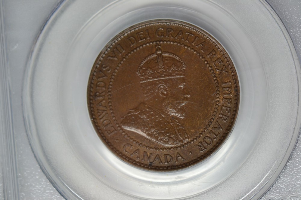 Canada: 1908 Large Cent- PCGS MS-63 BN. Lovely.