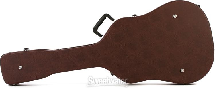 Washburn GCDNDLX Dreadnought Hardshell Case - Brown