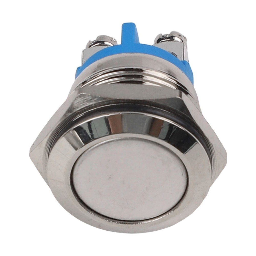 Metal Push Button Switch Latching Fixed Electric On Off Power LED Light 12V
