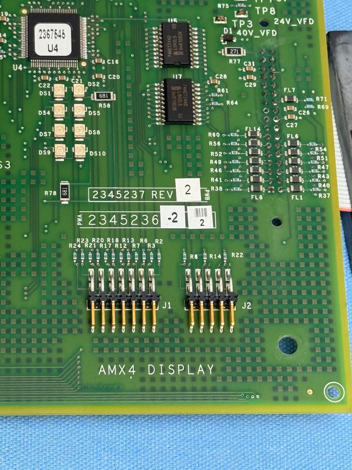 GE AMX4 - DISPLAY - 2345236 / 2345237