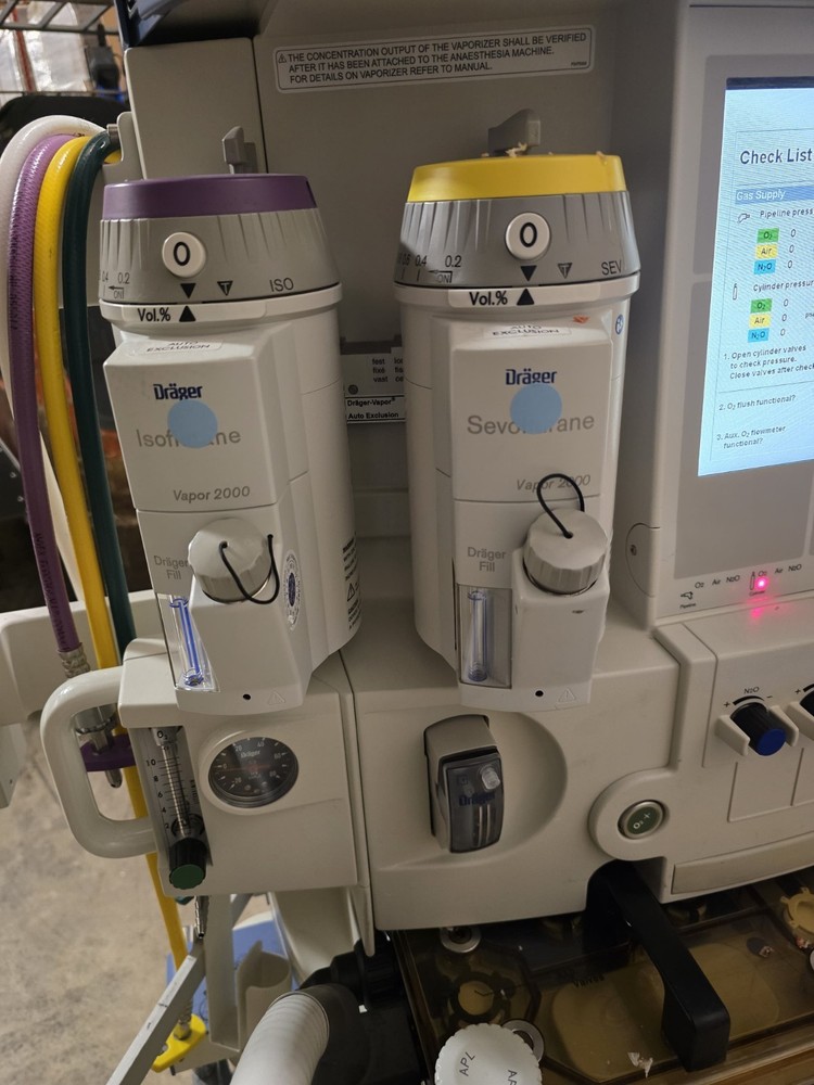 Drager Apollo Anesthesia Workstation Machine 4.50.05 Software Version (APX141)