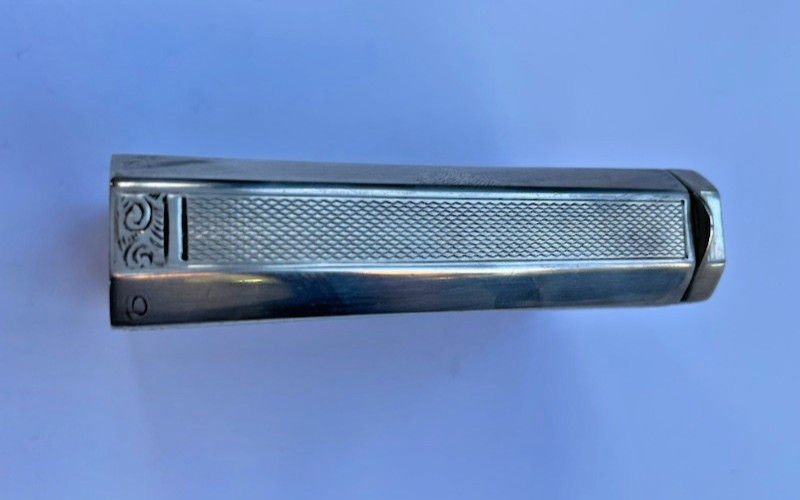 Hallmarked silver cigarette case J. G. Ltd no. 47