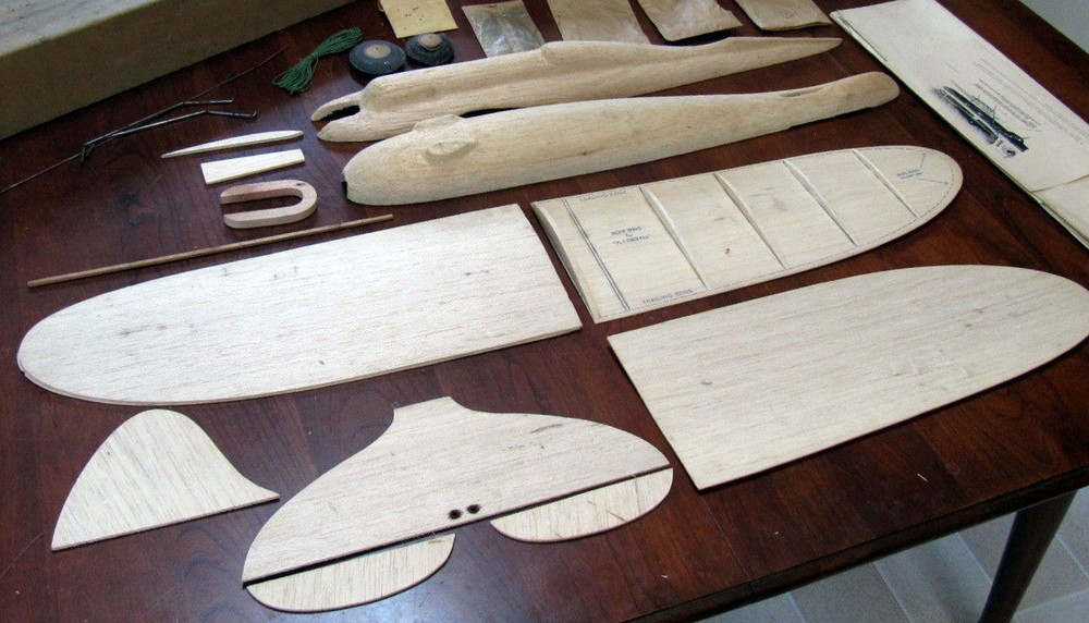 FIREBALL & FIREBALL BIPE PLANS + CONSTRUCTION ARTICLES for 2 UC Model Airplanes