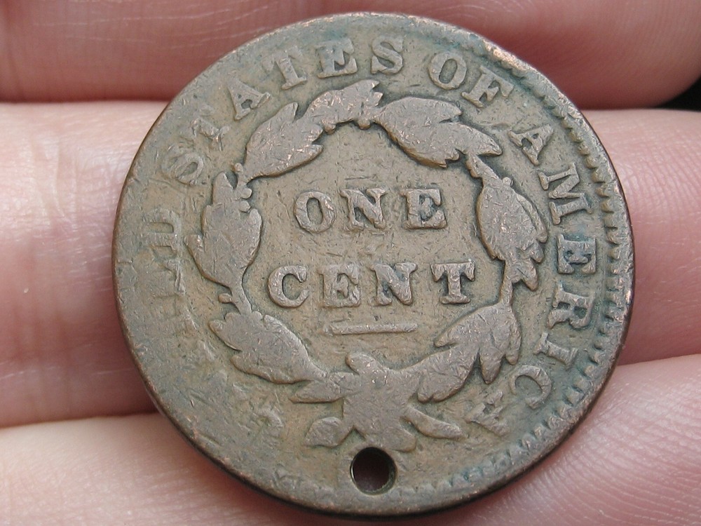 1831 Matron Head Large Cent- Medium Letters, Good Details