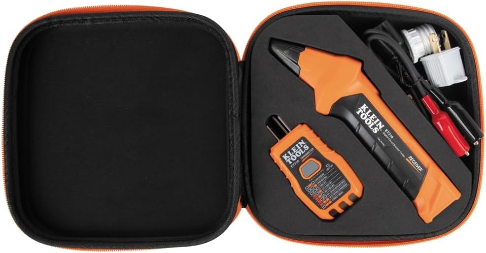 Klein Tools ET310KIT AC Circuit Breaker Finder Kit, Electric Tester, GFCI Tester