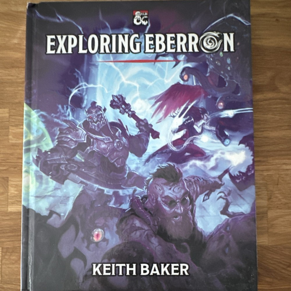 Exploring Eberron Dungeons & Dragons 5th Edition 5e Hardcover by Keith Baker
