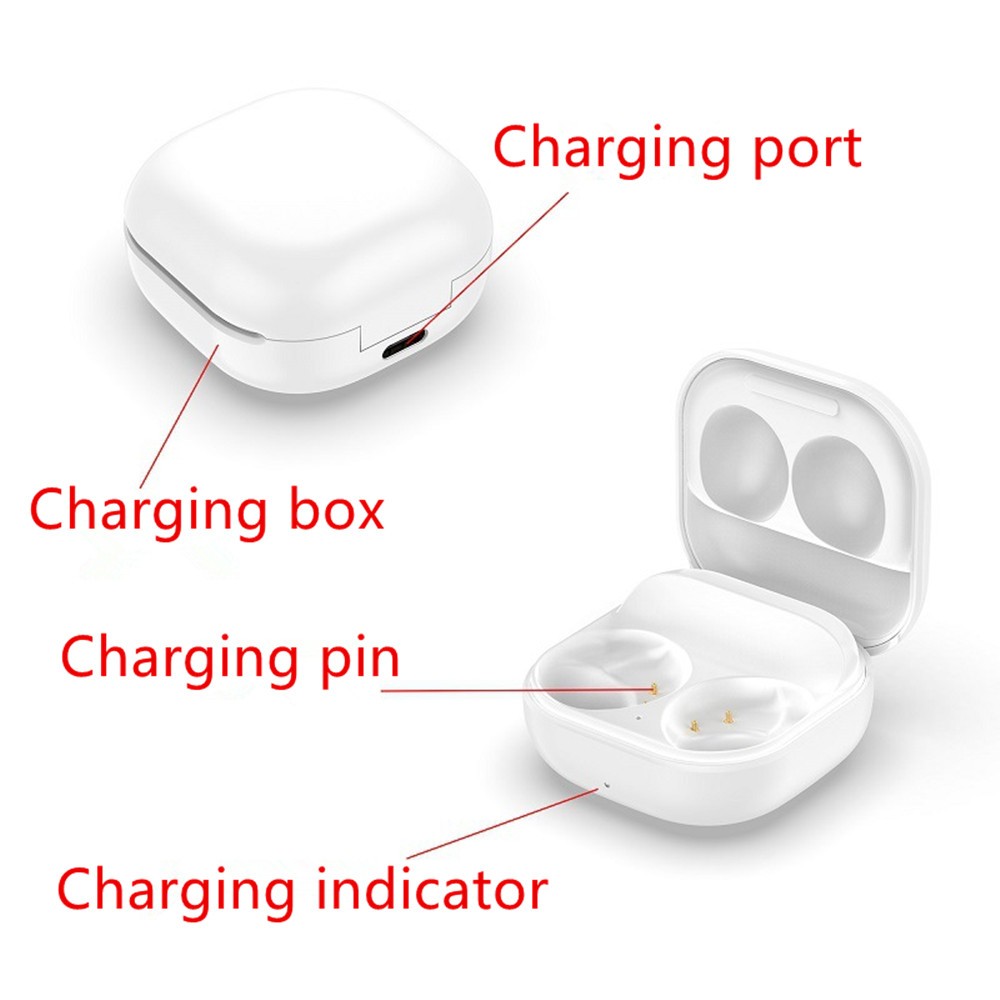 Charging Box Replacement for Samsung Galaxy Buds 2 Wireless Headset Charger Case