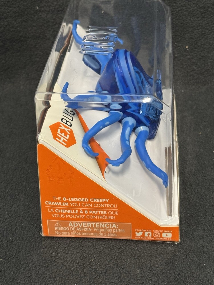 HEXBUG Kraken Robotic Remote Control Creature Blue - Brand New Damaged Box