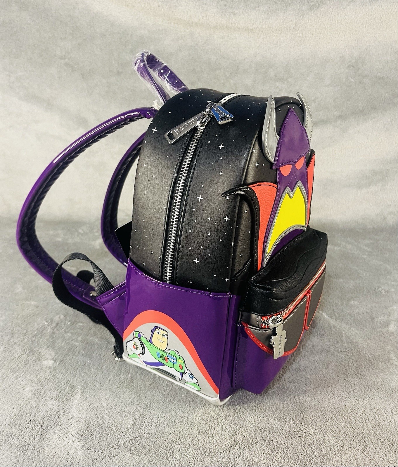 NEW Loungefly Disney Pixar Toy Story Emperor Zurg Cosplay Mini Backpack