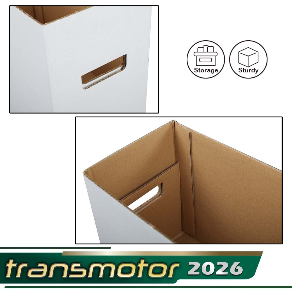 Comic Books Storage Boxes Short Holds 150-175 Stackable Durable Archive 5Pcs