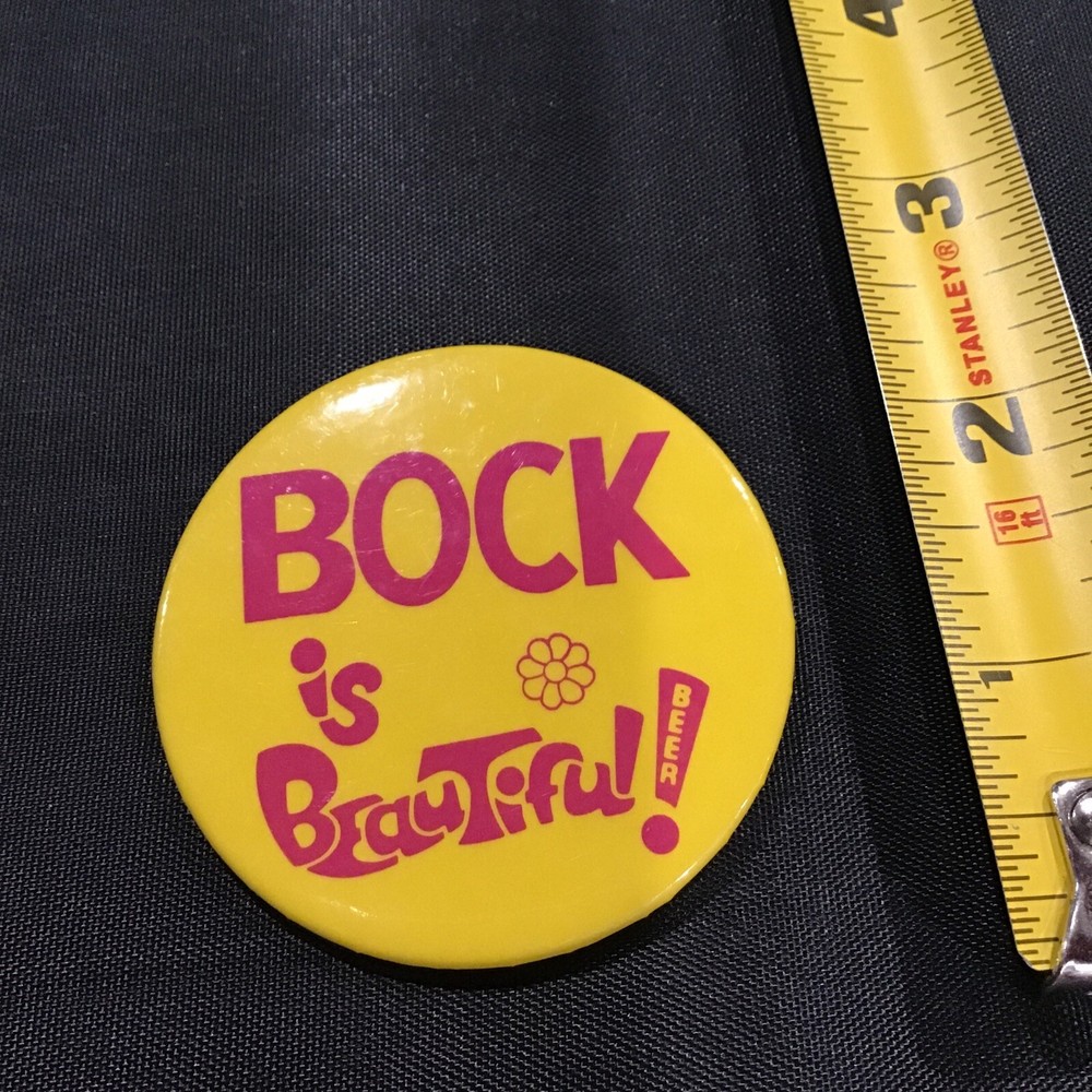 Bock is Beautiful Beer pin