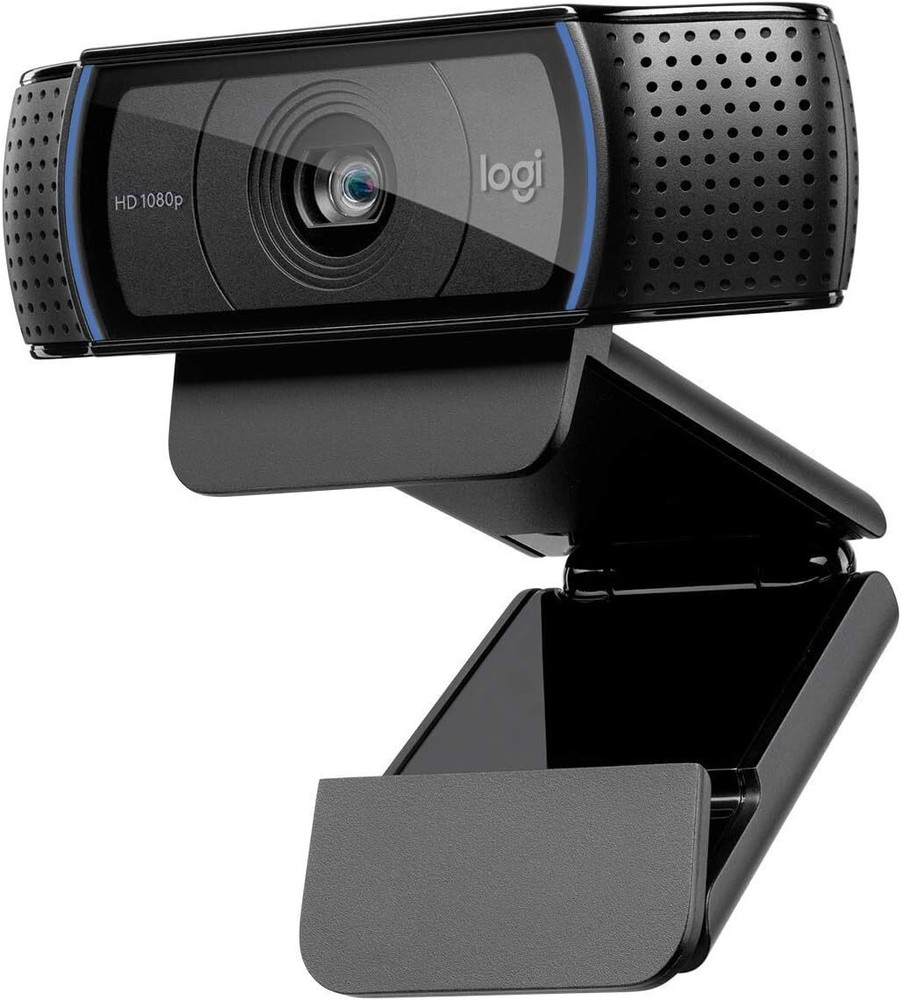 Logitech C920 USB Clip On Webcam