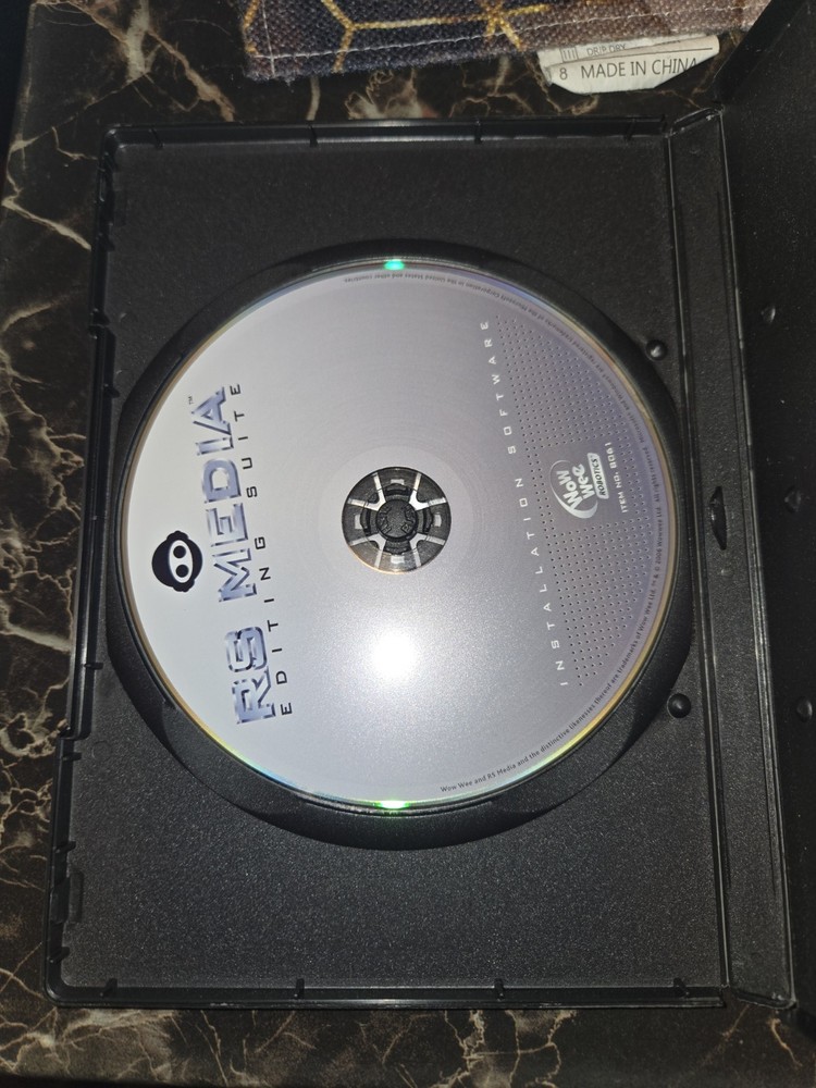 Robosapien RS Media Software CD