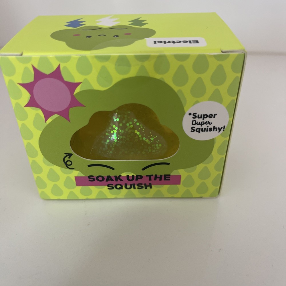 Glitter Cloud Super Duper Squishy Squishy Translucent Glitter