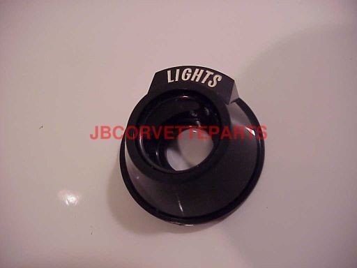 68 thru 77 Corvette Headlight Switch Bezel
