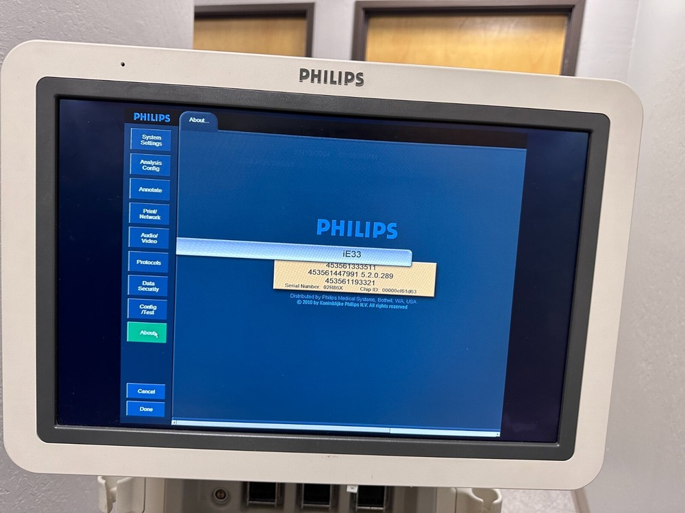 PHILIPS iE33 ULTRASOUND SYSTEM