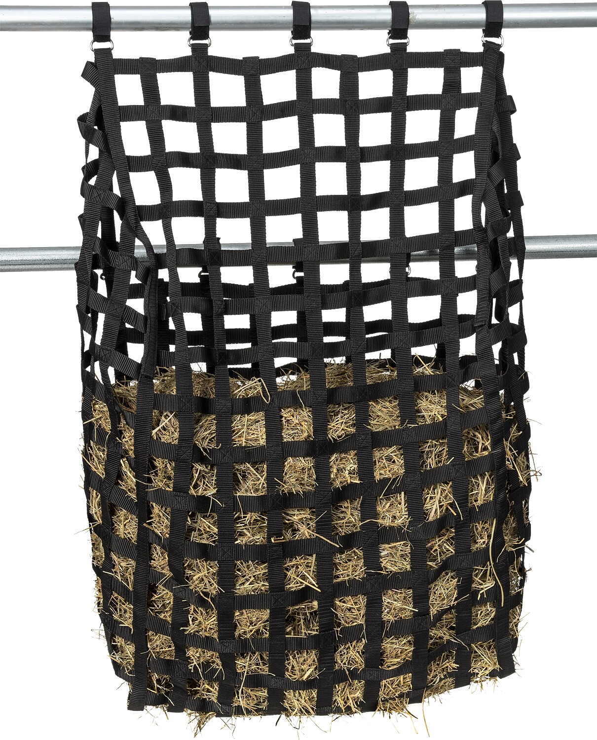 Hay Web Feeder Bag - Gate or Fence Feeder - 11" x 25" x 42" with 2" openings