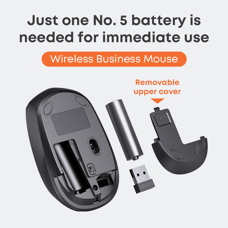 Wireless Mouse 2.4G Optical Cordless Mice Optical Scroll for PC Laptop Computer