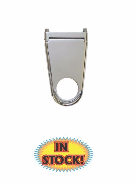 Borgeson 911206 - Solid 2" Steering Column Drop with 6" Drop - Polished