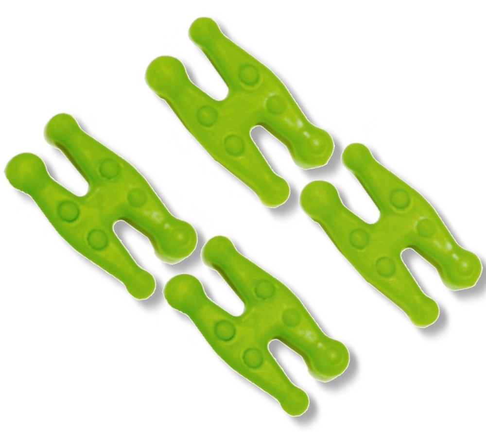 PSE Green Rubber String Chubs String Vibration Dampening 4-Pack #01067GN