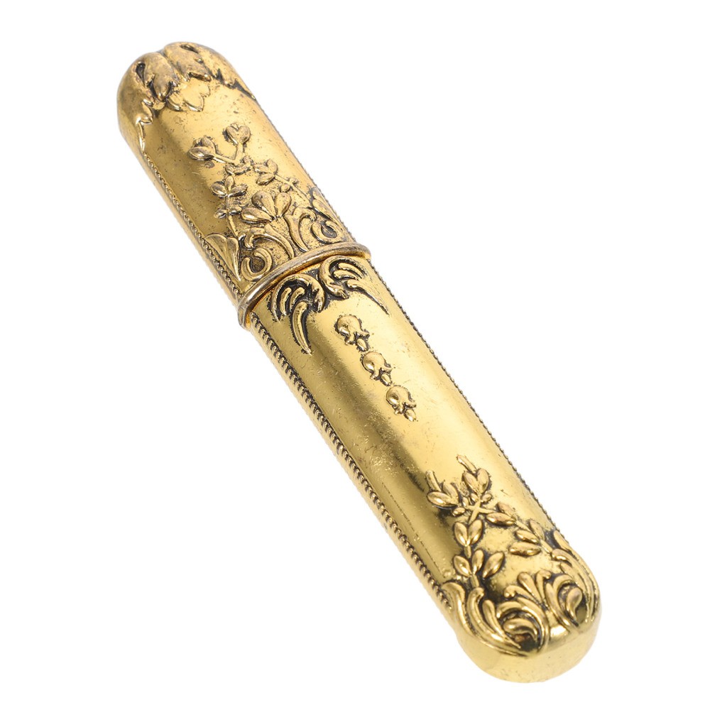 Retro -encrusted Knitting Needle Case Boxes for