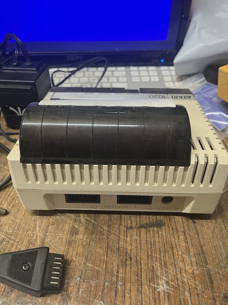 atari 1020 untested head moves when powered on