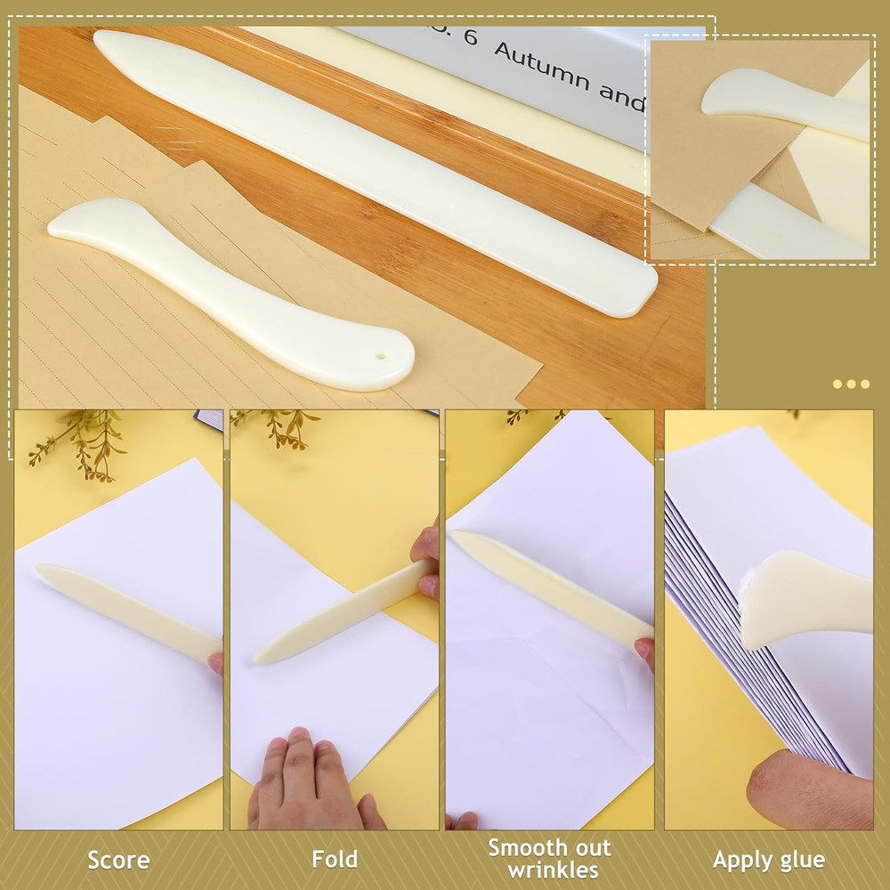 Book Binding Kits 24 Pcs Bookbinding Kit Bookbinding Supplies with Bone Folders