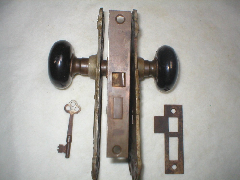 Antique Victorian Era Door Hardware