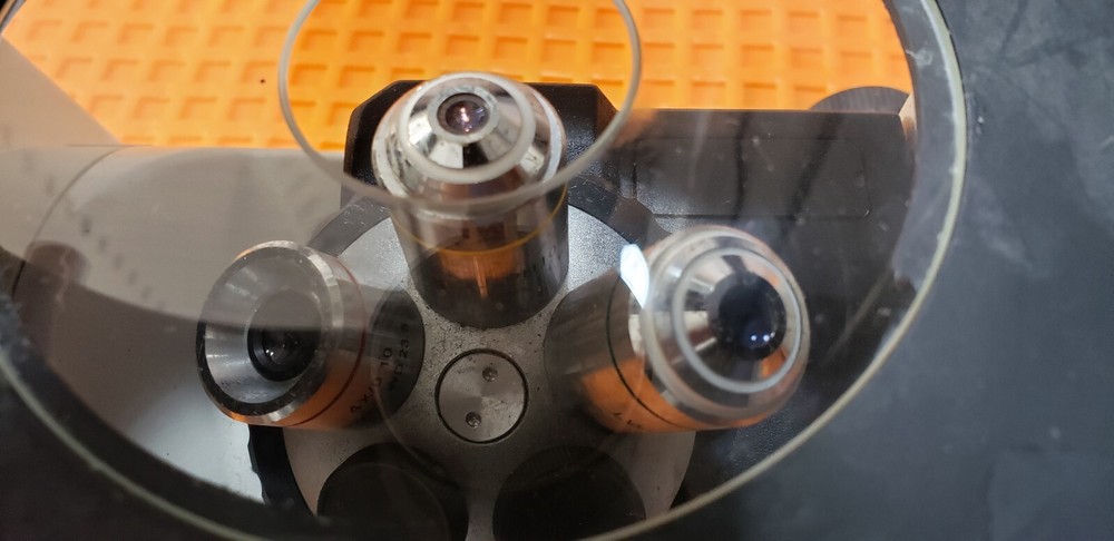 Motic AE31 Series Inverted Microscope with 3 Objectives