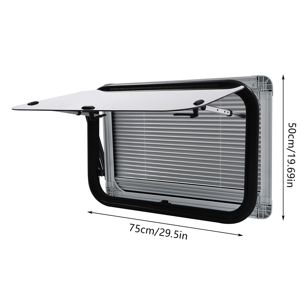 Rv Exit Window 30" W X 20" H Optional Trim Rv Window Replacement Camper + Screen