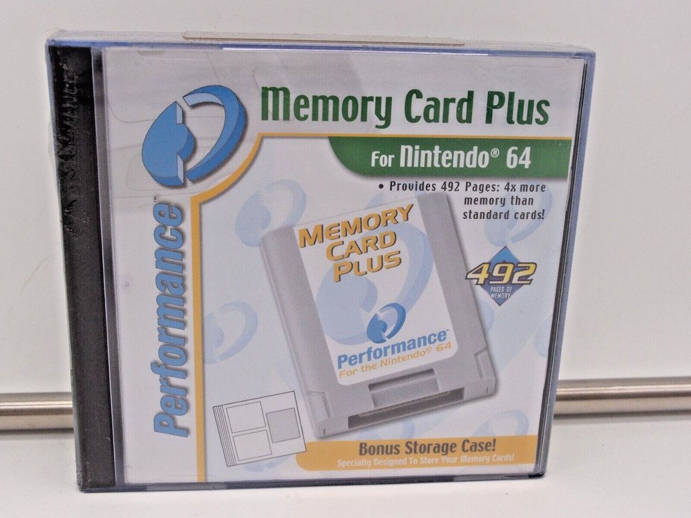 Performance Memory Card Plus for Nintendo 64